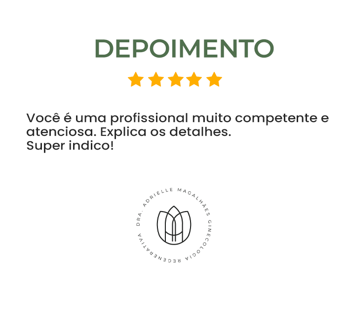 depoimento Ginecologia Regenerativa